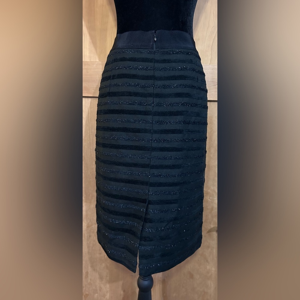 Ann Taylor Black Midi Skirt - Picture 3 of 6